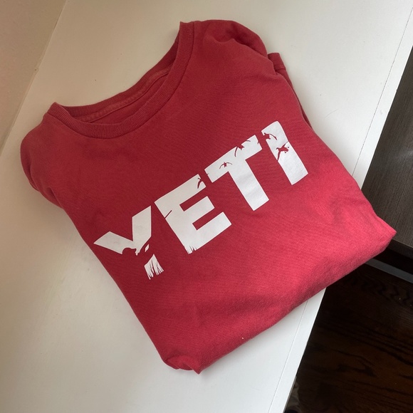 Yeti Other - YETI // Red Long Sleeve T-Shirt